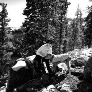 Scooby and Mom, Mammoth Lakes