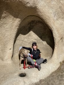 Scooby and Mom, Joshua Tree