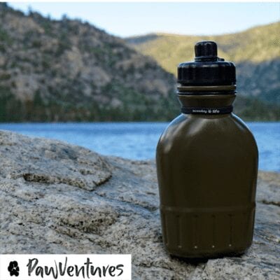 Scoobylife by PawVentures® Squeeze Canteen with Advanced Water Filter