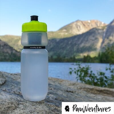 Scoobylife by PawVentures® Squeeze 
Sport Bottle with Advanced Water Filter