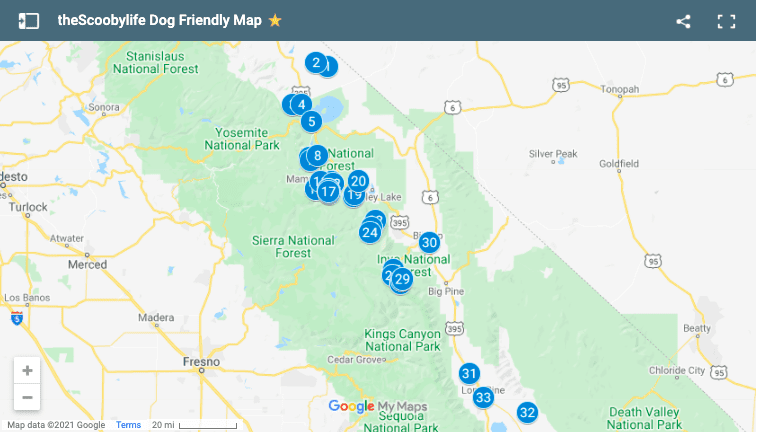 theScoobylife Dog Friendly Map