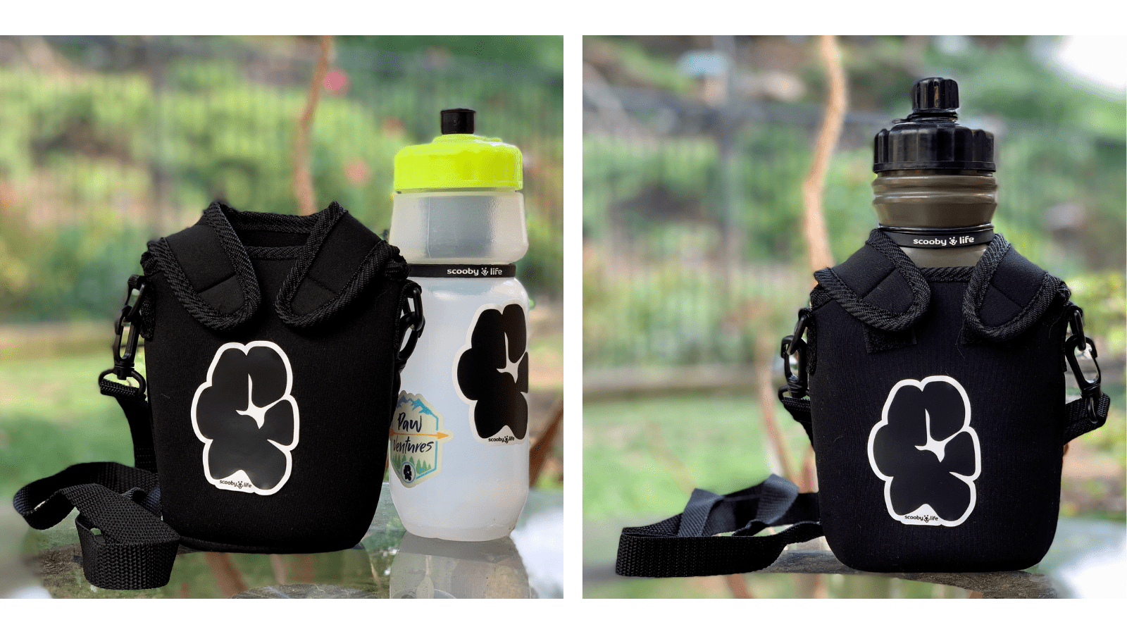 Scoobylife by PawVentures Self Filtering Sport Water Bottle and Canteen