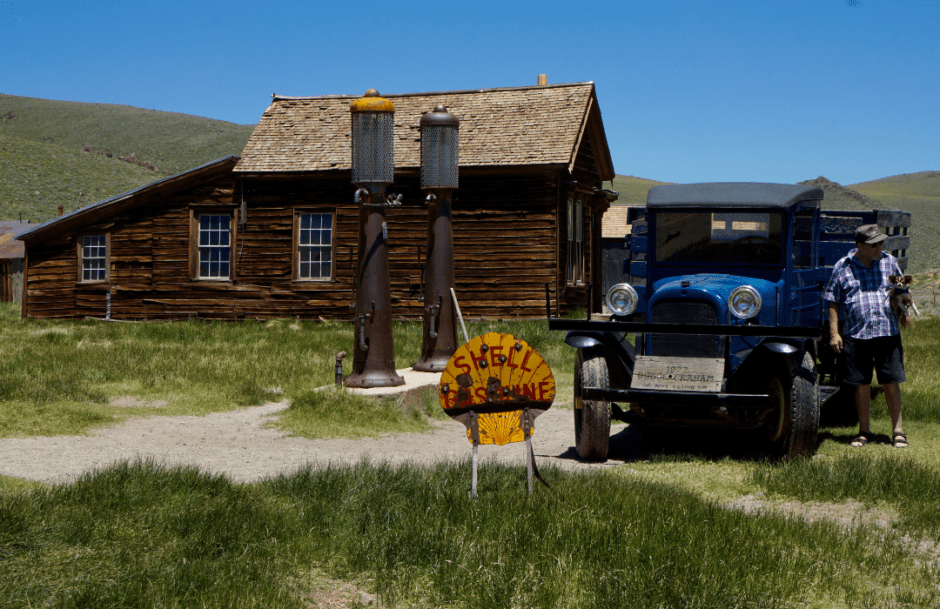 Bodie CA Old Shell Gas Station