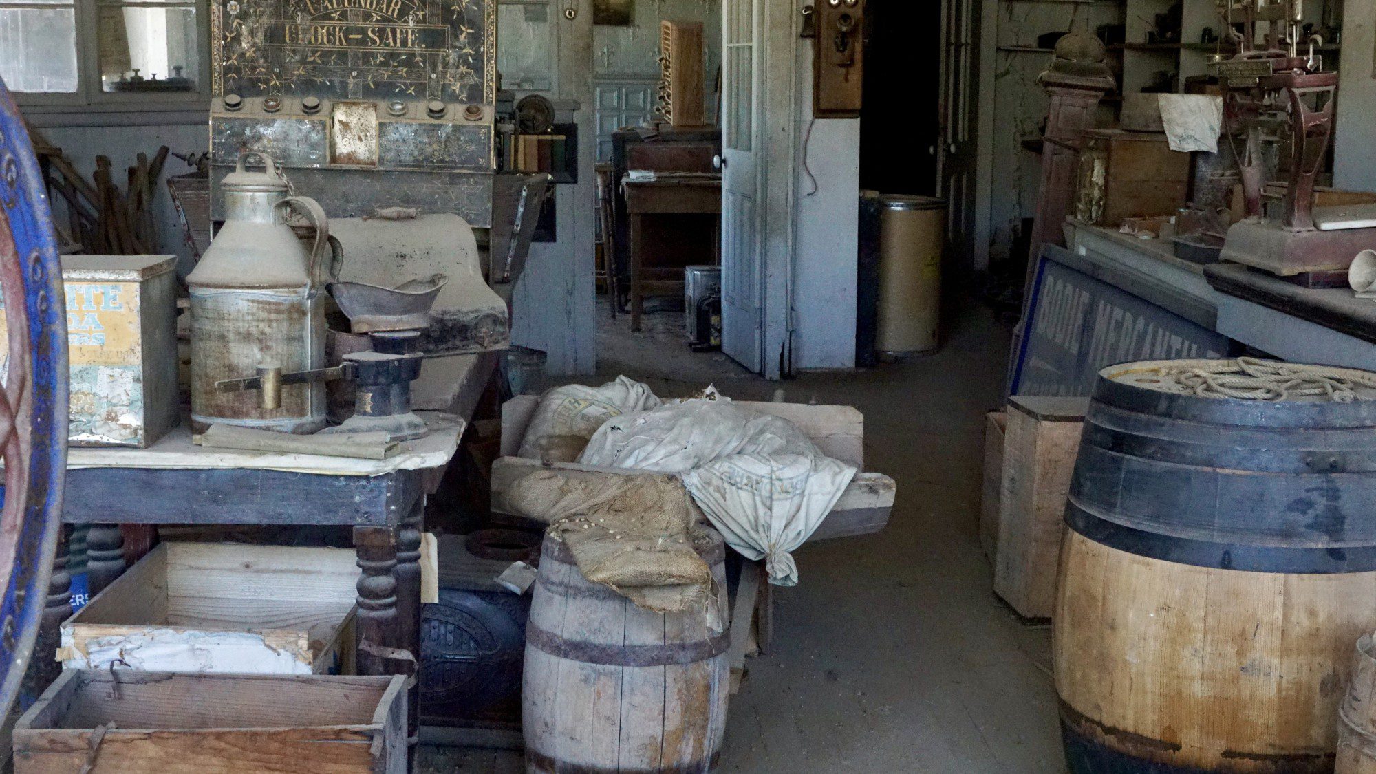 Boone General Store and Warehouse Bodie CA