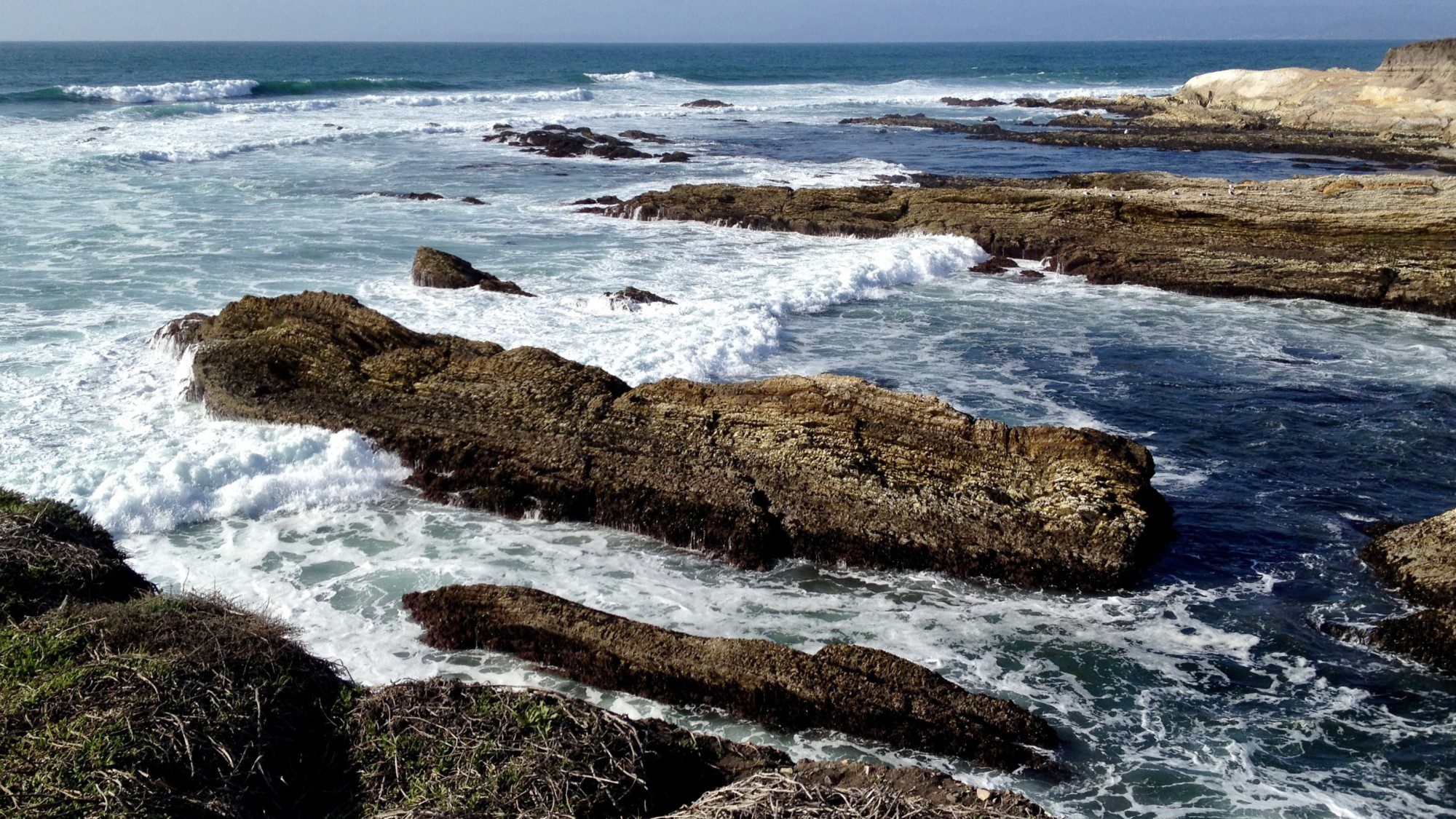 Pacific Coast Waves at Montana De Oro San Luis Obispo CA