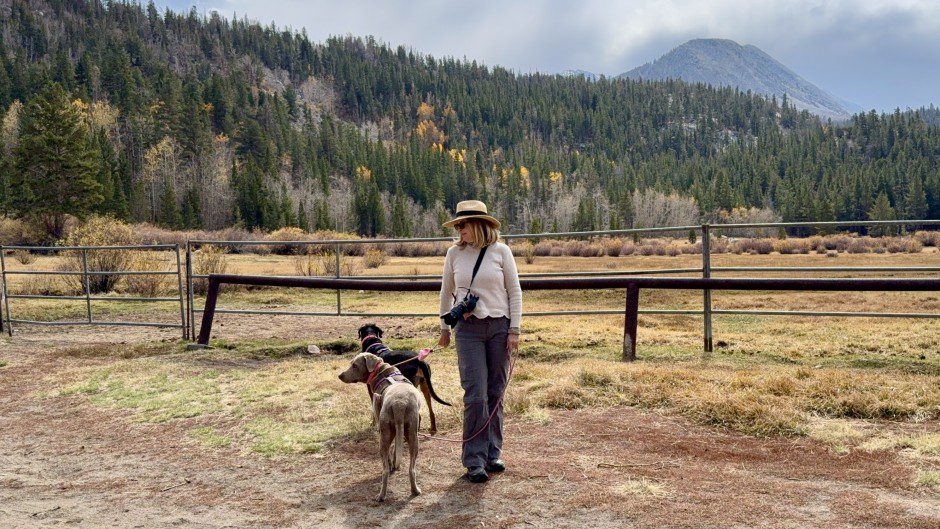 Ella Luna and Mom at Rock Creek Lodge